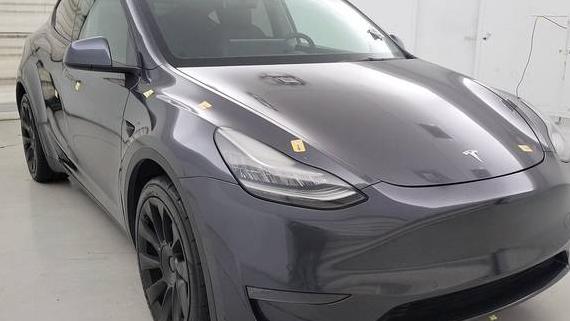 TESLA MODEL Y 2021 5YJYGDEE2MF097252 image